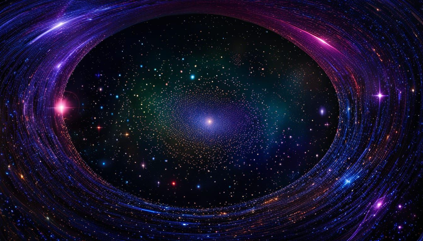 Cosmic Garden: Milky Way Galaxy Art