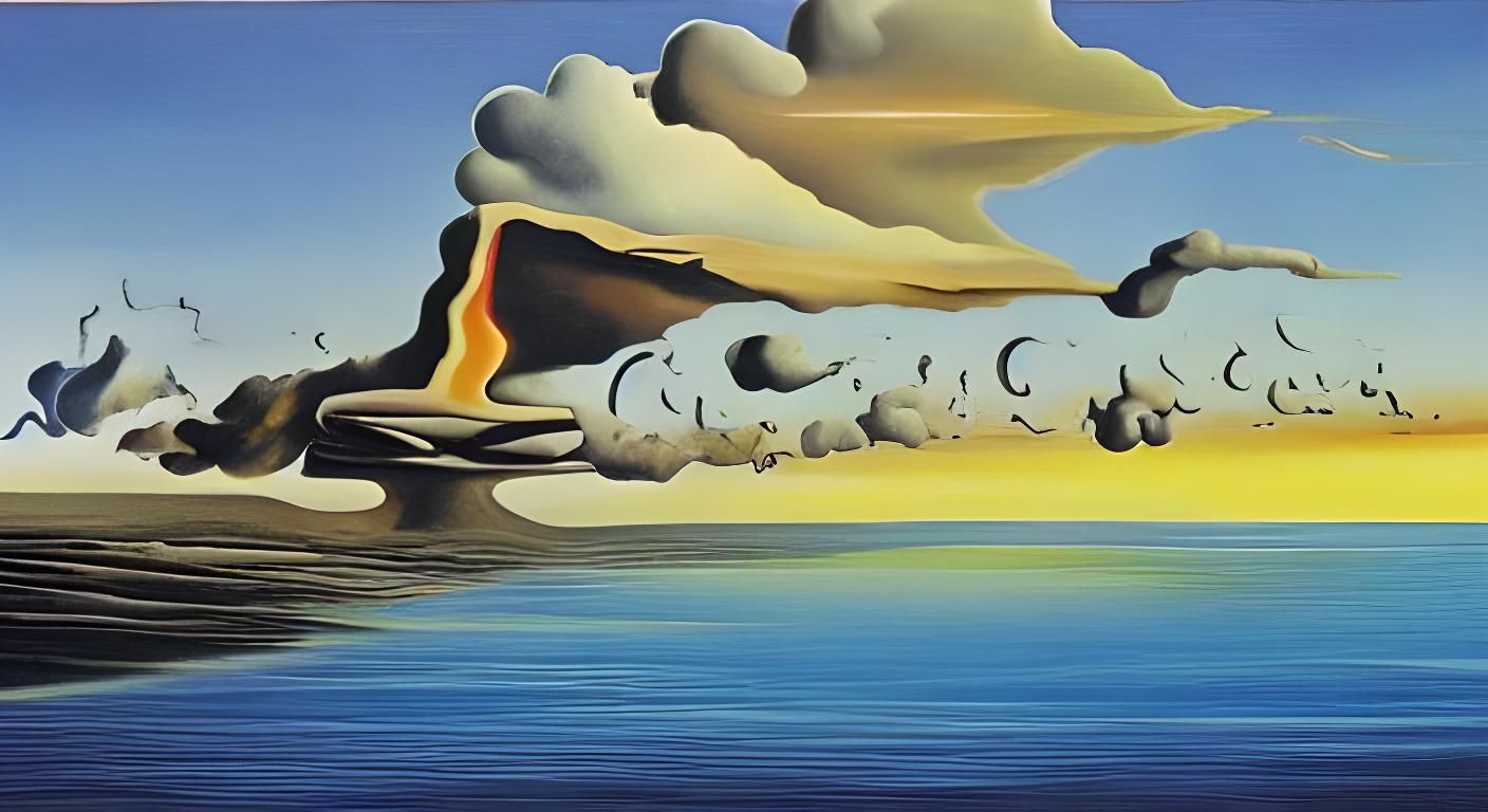 Surreal Melting Fist Inspired by Salvador Dali