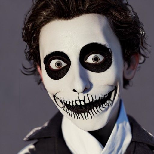 Timothée Chalamet as Jack Skellington Santa, Realism