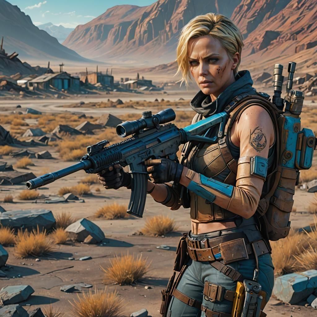Charlize Theron as Maya from Borderlands