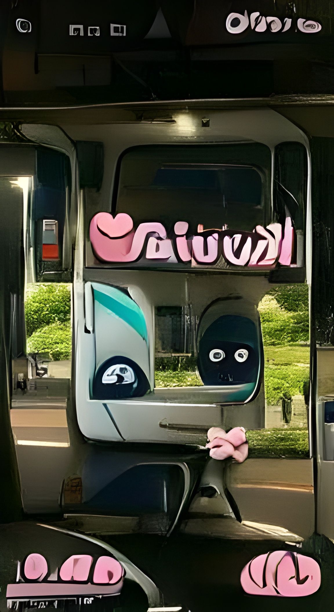 Adorable Kawaii-Style Character Illustration