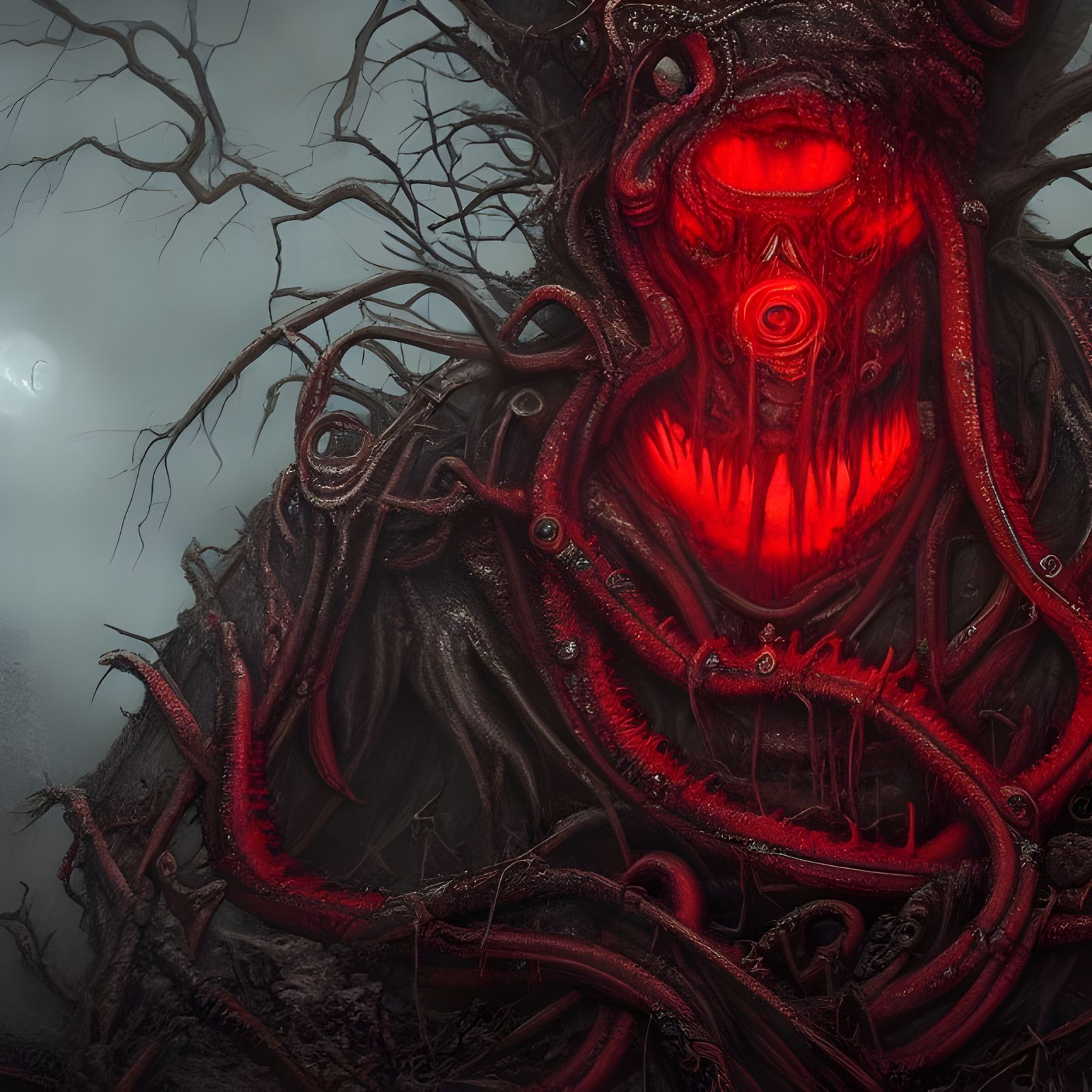 Lovecraftian Elder God Ruins Post-Apocalyptic World