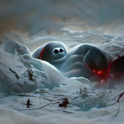 Baymax in Elden Ring, Sinister Art
