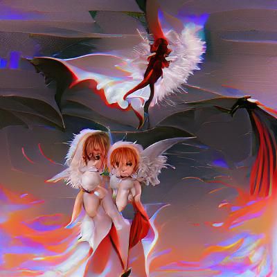 angel and devil
