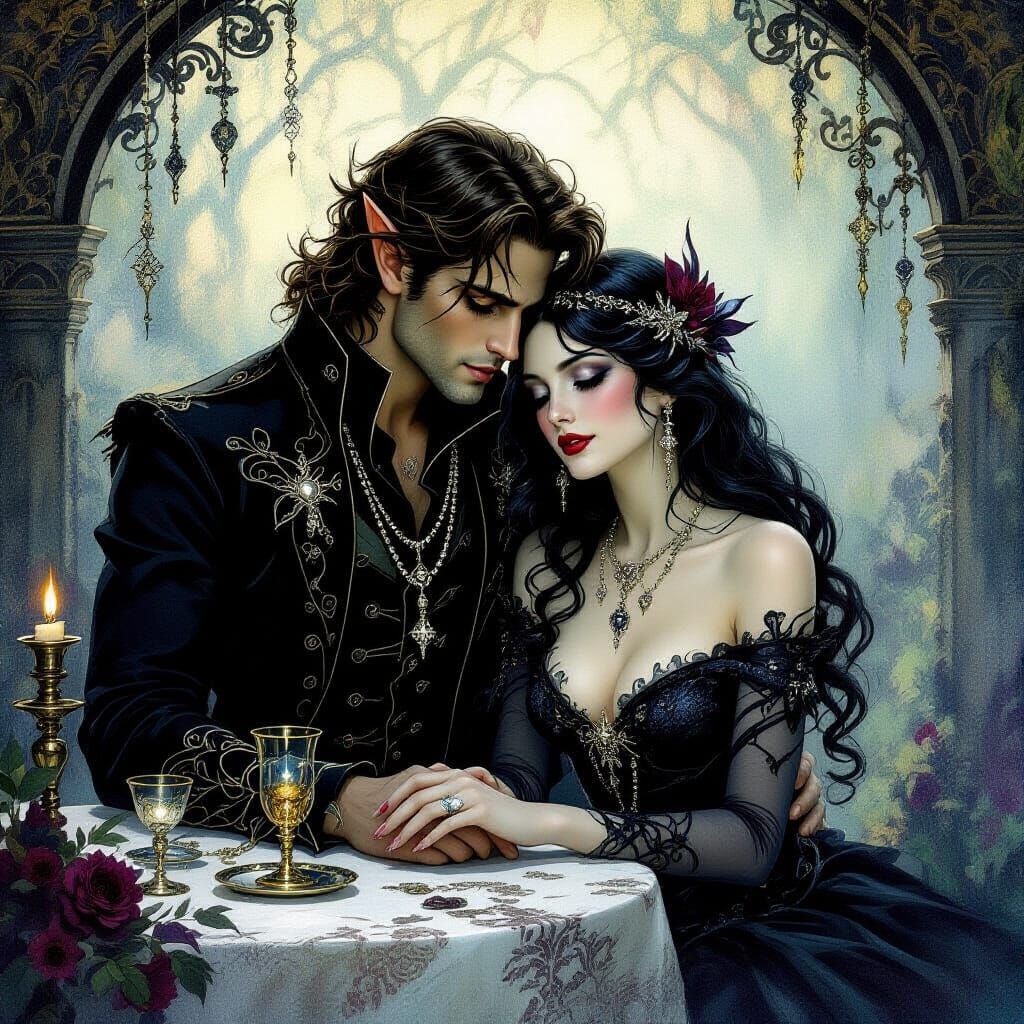 Mischievous Fae Entices Mortals with Enchanted Jewelry