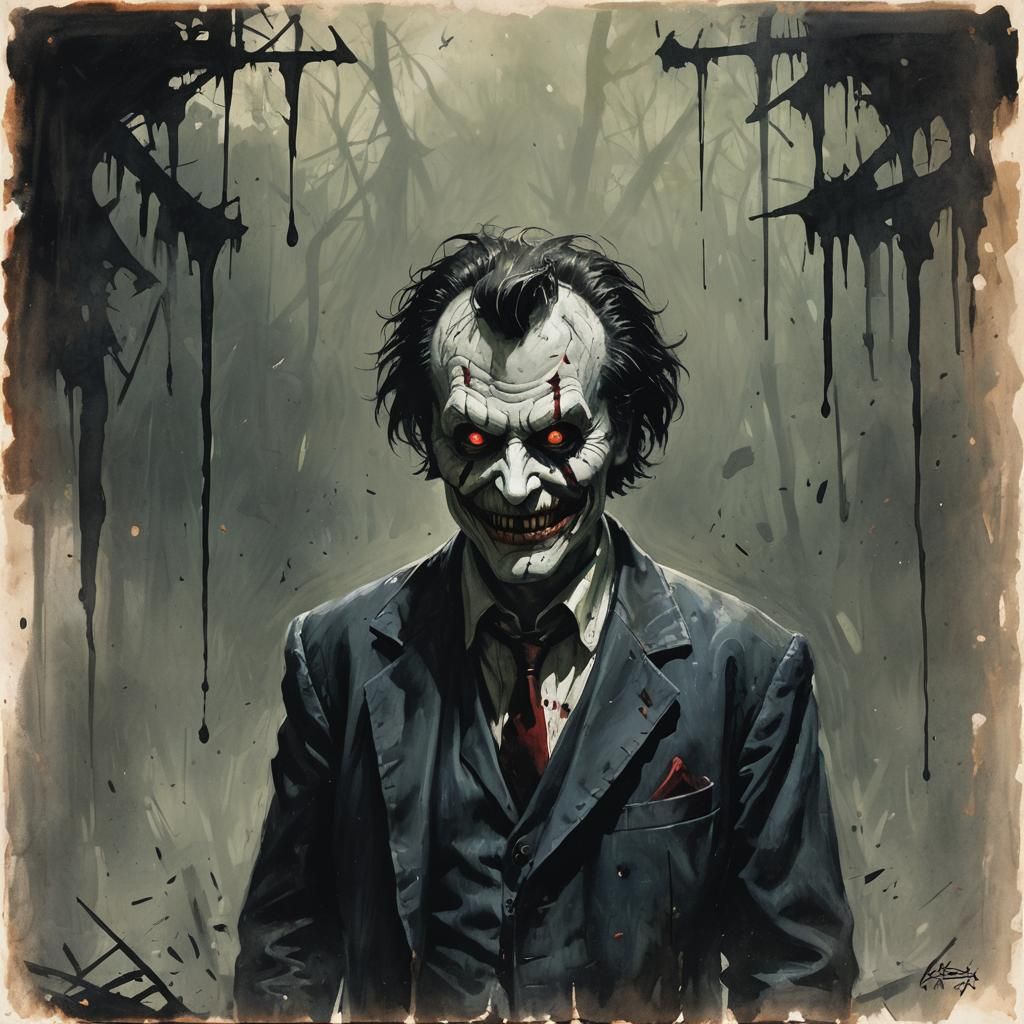 Sinister Saw Blade in Fantasy Art Style