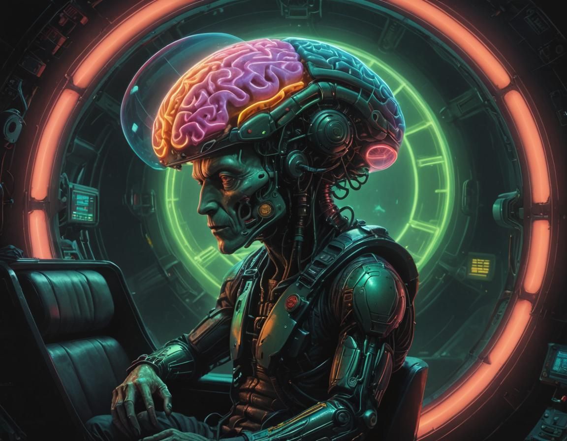 Alien Cyborg Pilot