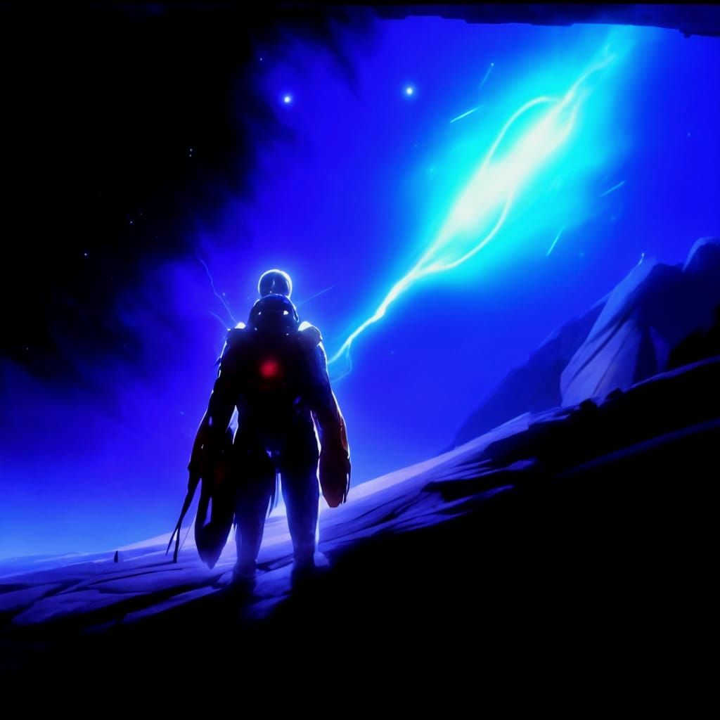 Cosmic Rebirth in a Distant Galaxy