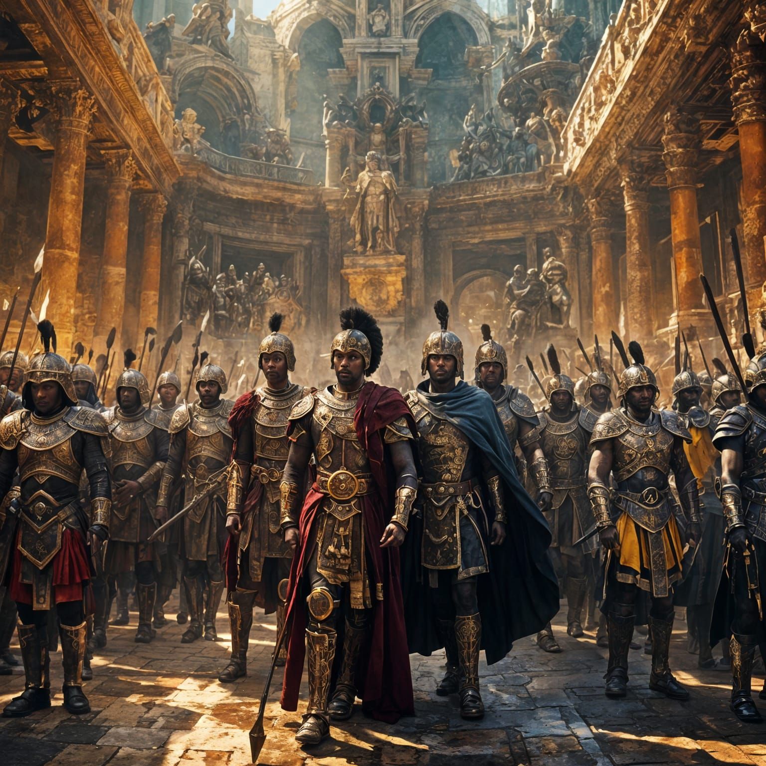 Black Roman Legion in Ancient Londonium