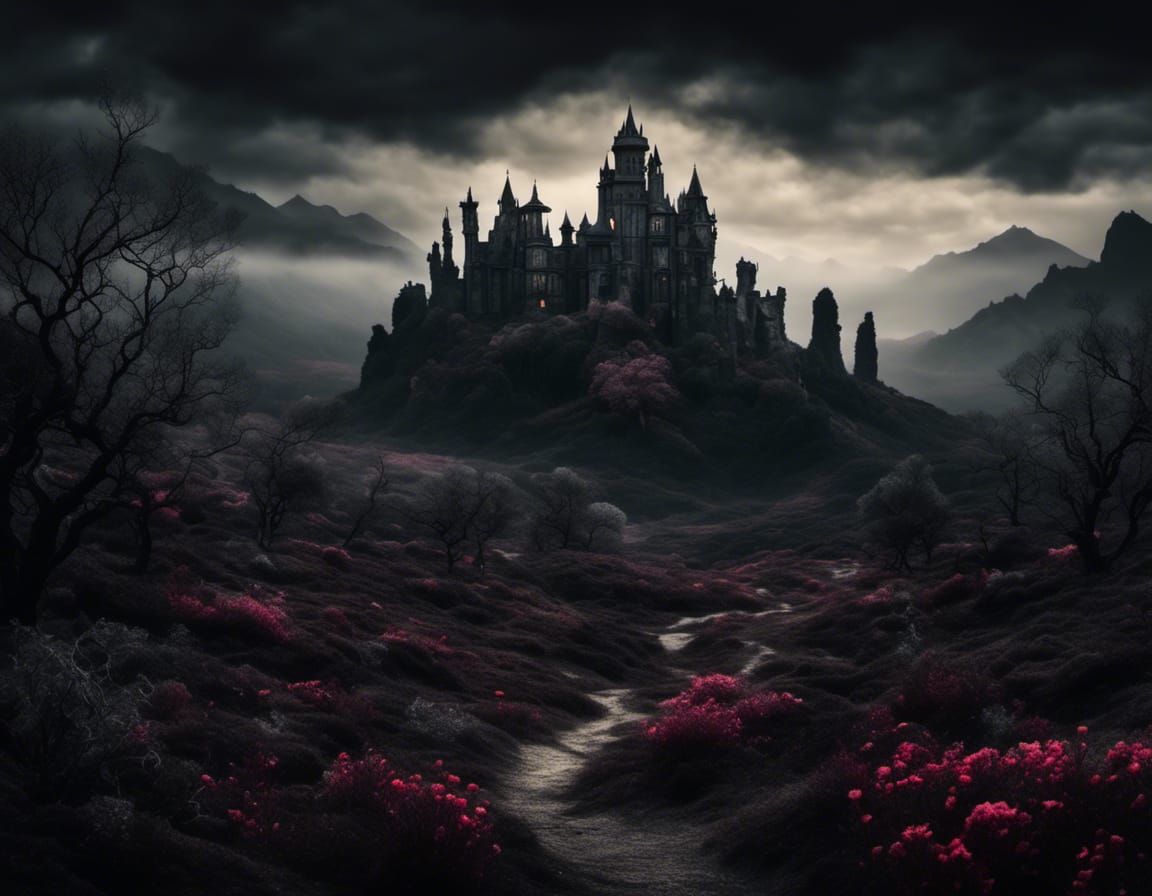 Dark Gothic Landscape