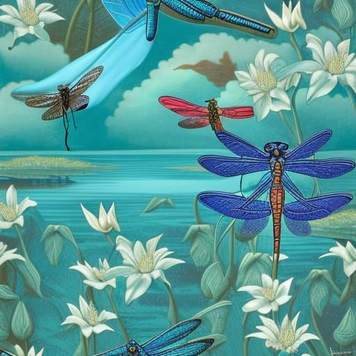 VICTORIAN dRAGONFLIES