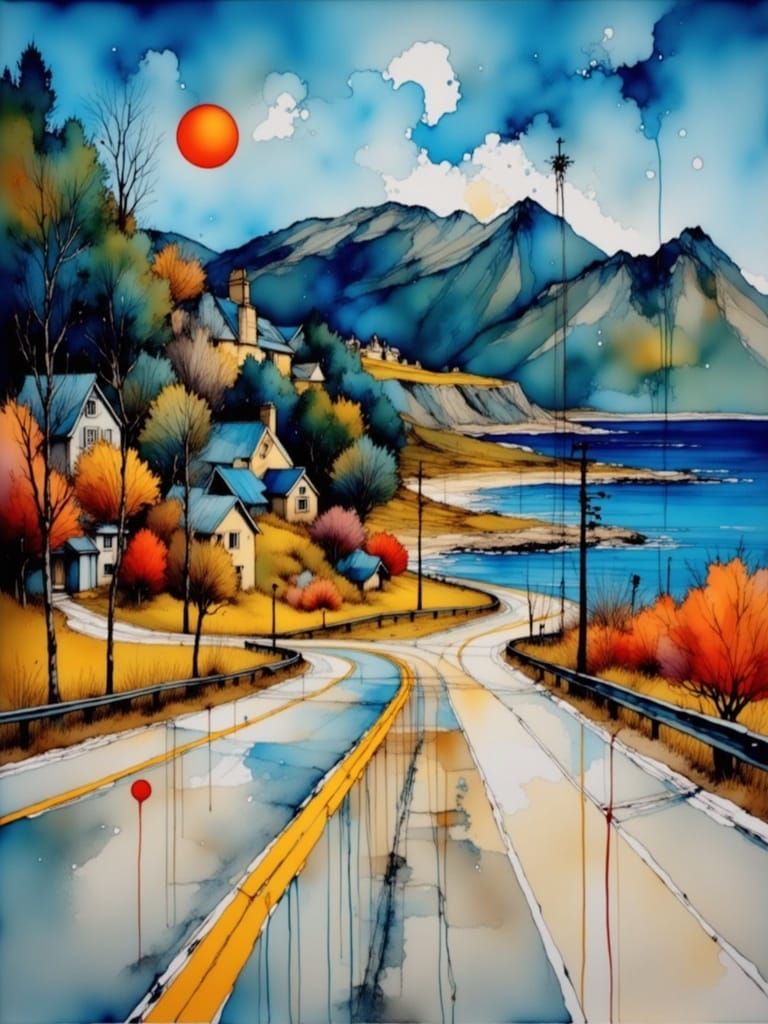 Cubist Explosion of Dynamic Energy and Speed