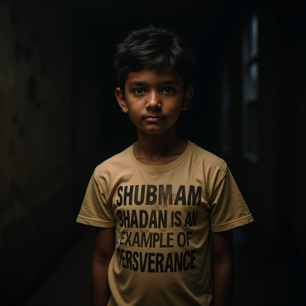 Cinematic Portrait of Perseverance: A Film Still