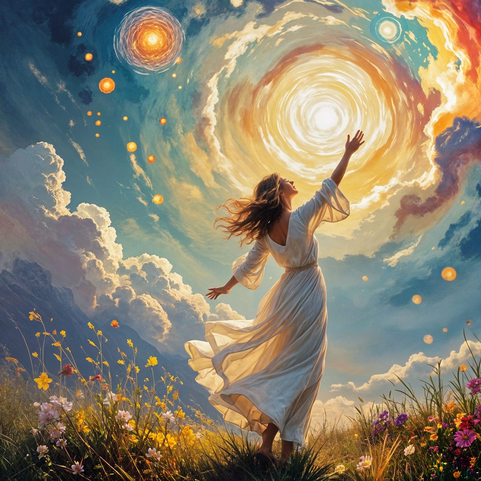 AI Generated Image Evokes Happiness