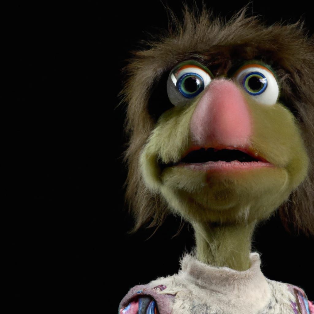 Rebecca Chambers as a Stop Motion Muppet