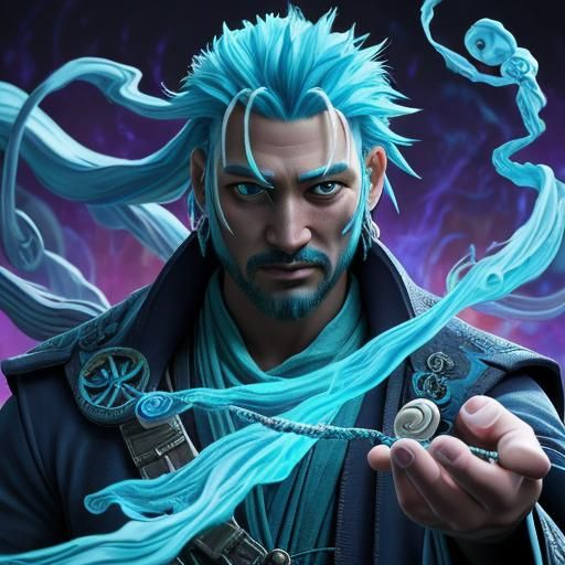 Mystic Morpheus God of Dreams, Realistic Render