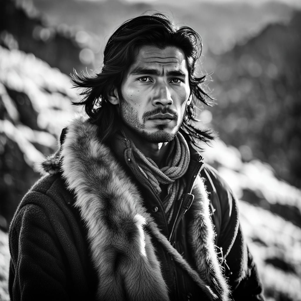 Nepali BW photography