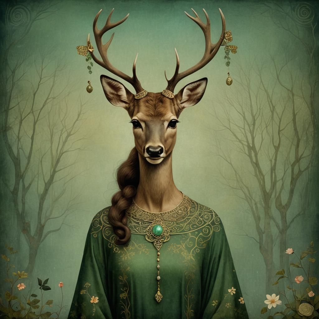 Sadhbh had the ability to shapeshift into the form of a beau...