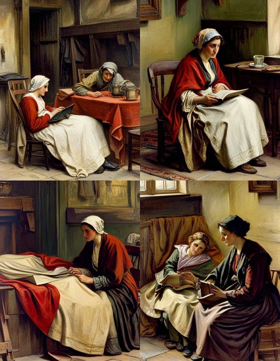 Melancholy Seascape Watercolor