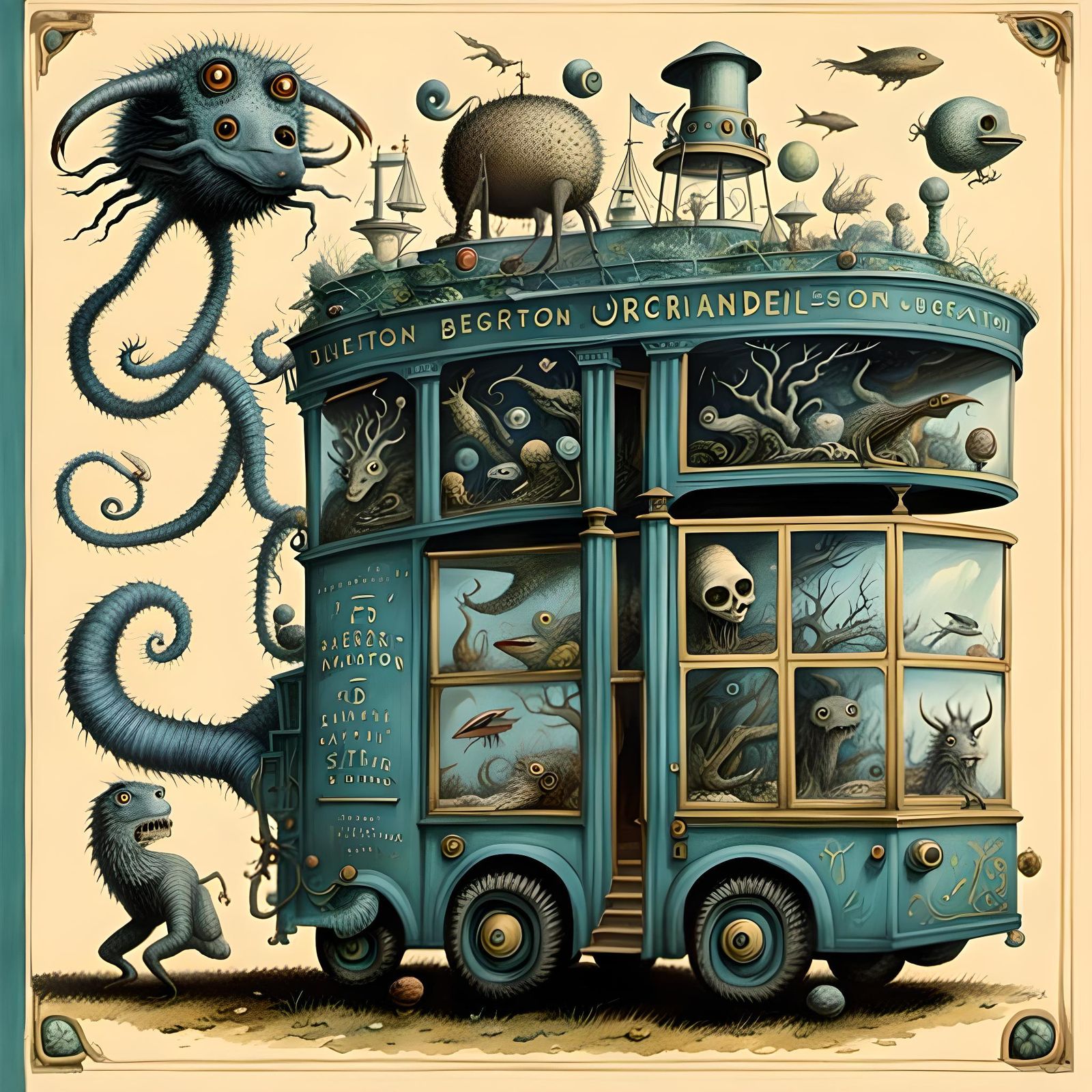 Surreal Encyclopedia of an Imaginary World