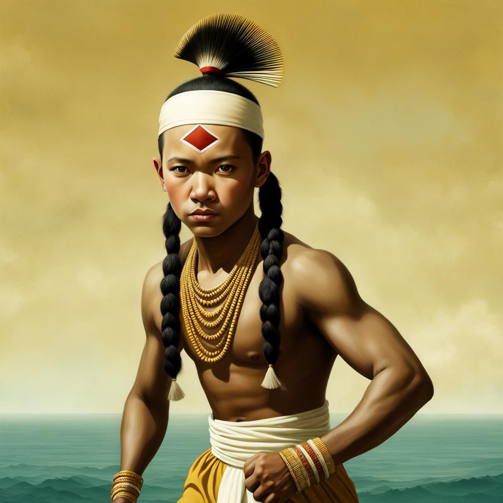 Native samoan youngster