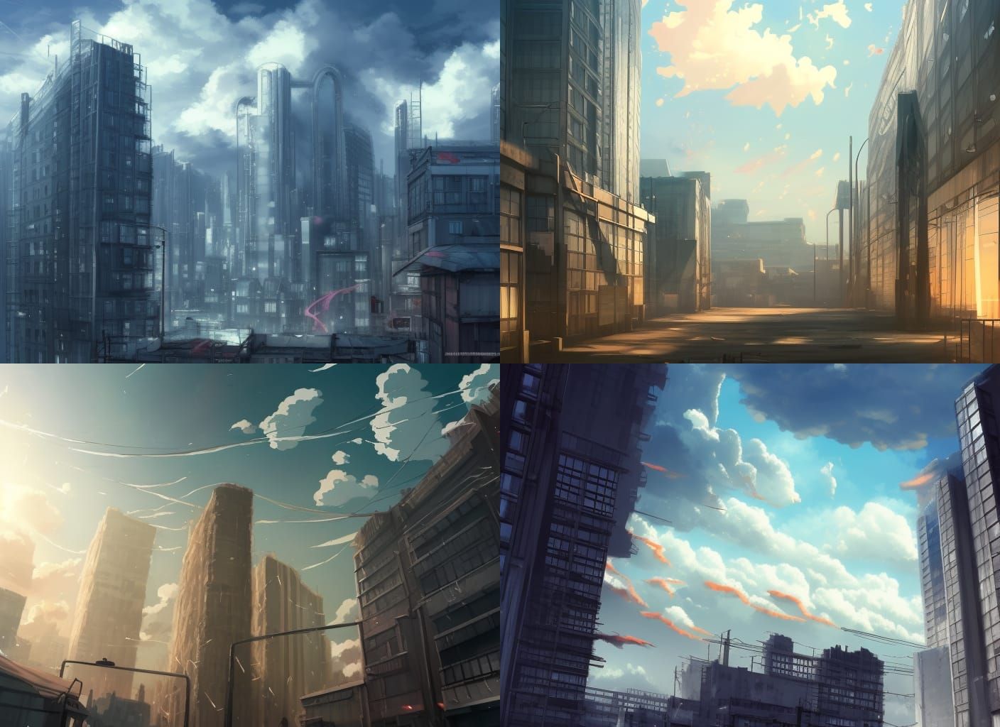 Dreamcore Slaughterhouse: Anime Visuals by Makoto Shinkai