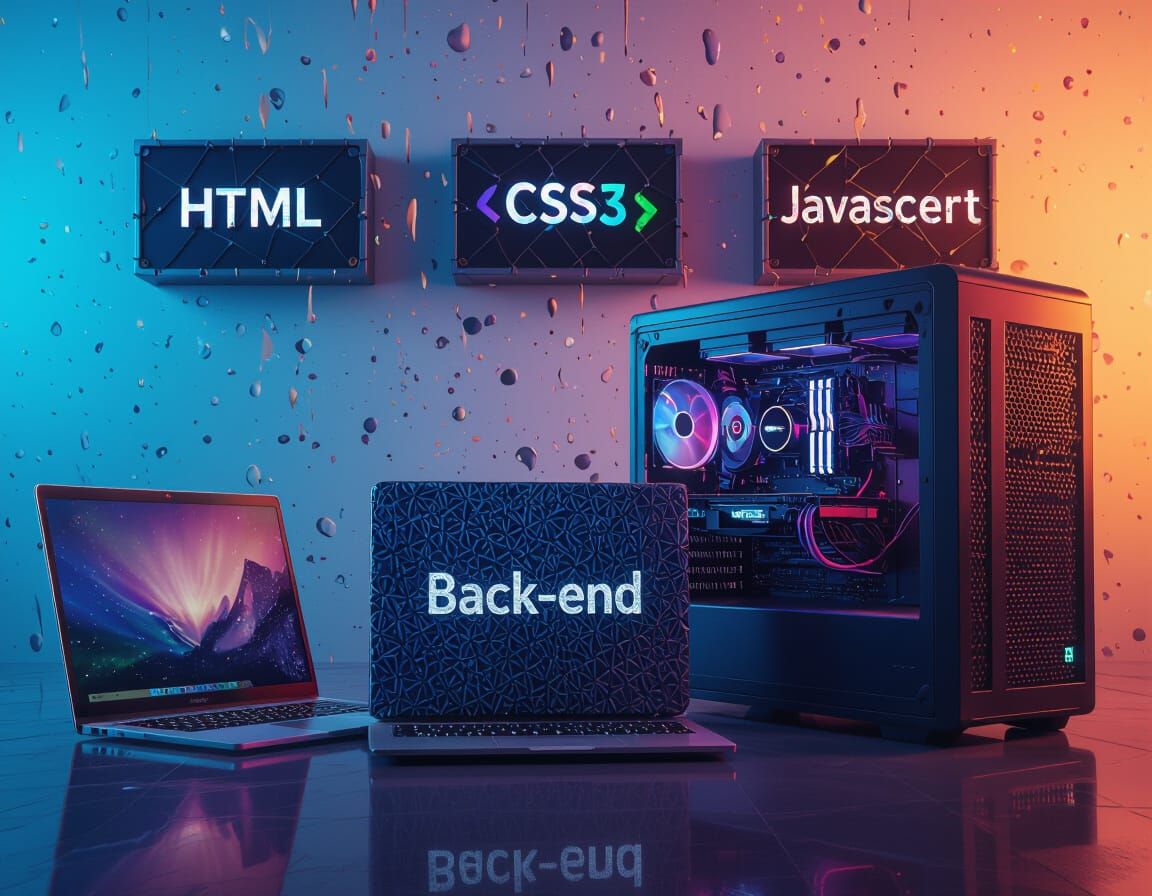 Luxury Computer System with Front-end & Back-end Boxes