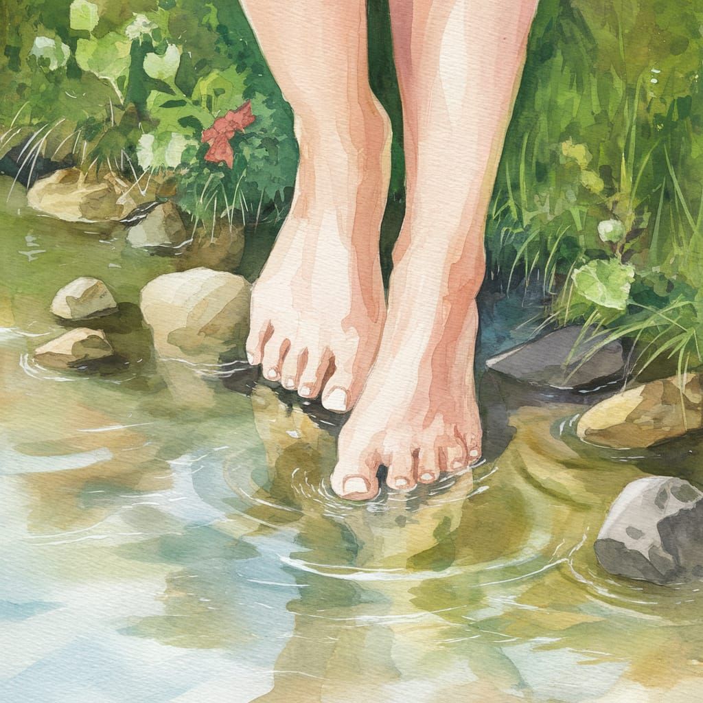 Serenity in Gentle Water