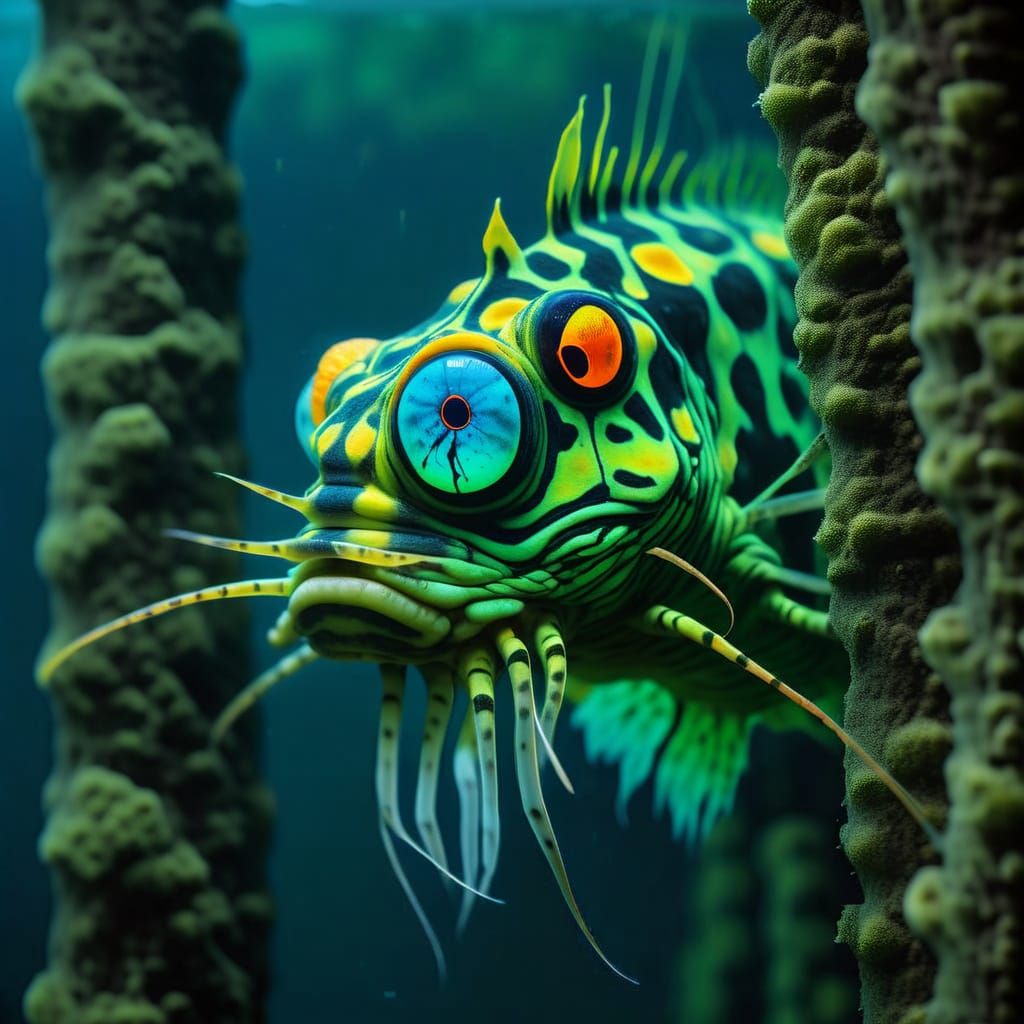 Benthic Abomination: A Horror Movie Hallucination