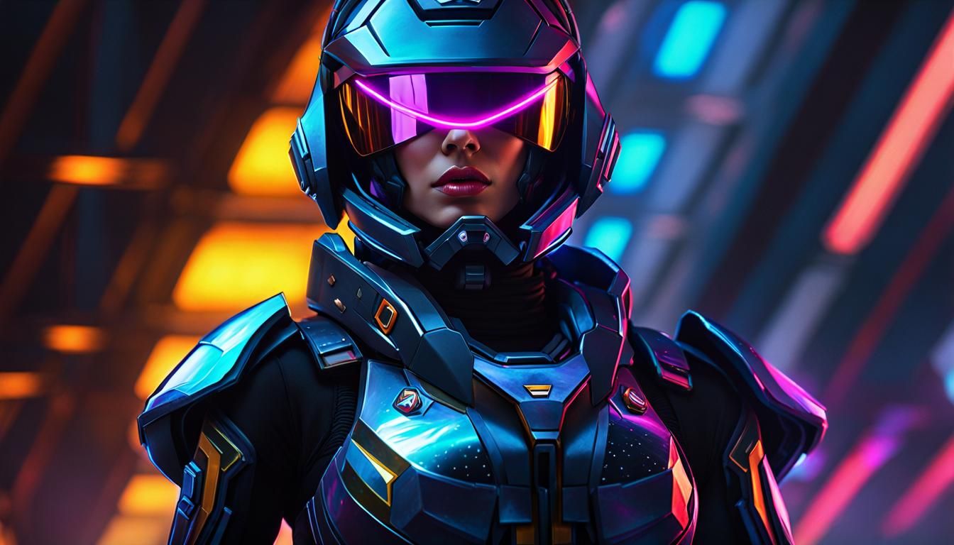 Sinister Space Mercenary in Paladin Armor