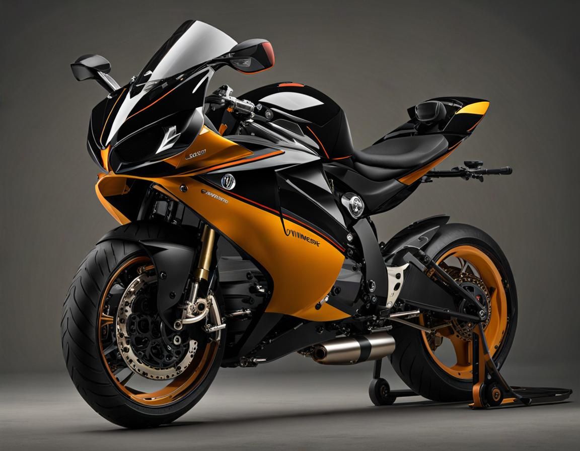 Modern motorcycle, enjoy!