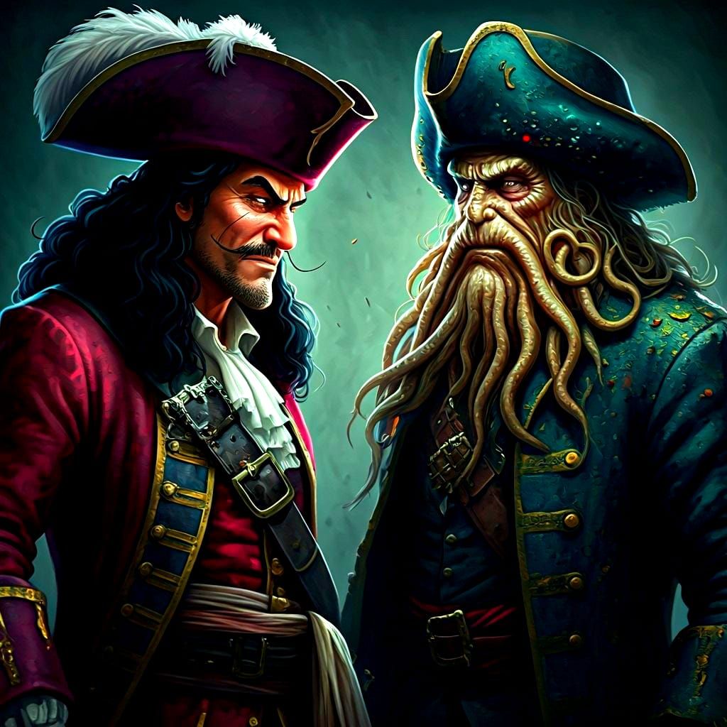 Pirate Alliance (Captain Hook and Davy Jones)