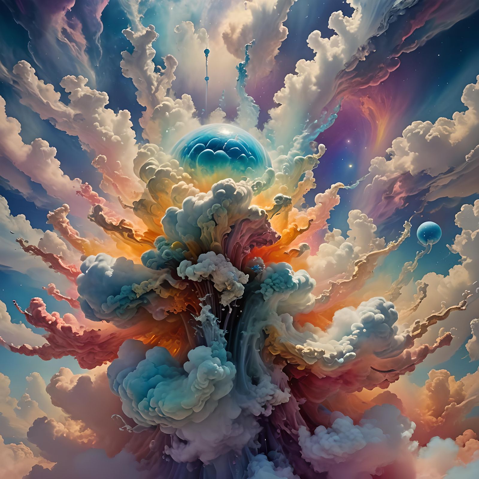 The Dimensional Flute: A Cosmic Soundscape