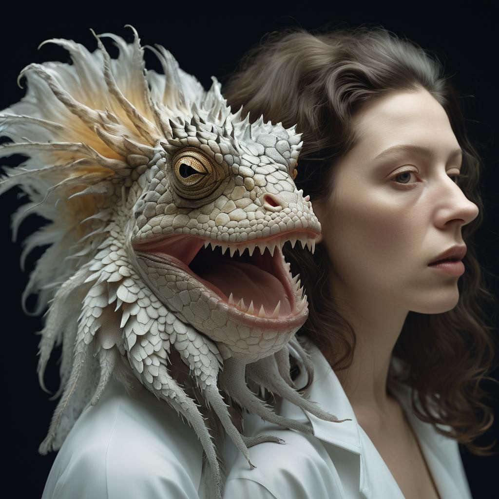 Exotic Portraits of People and Alien Creatures