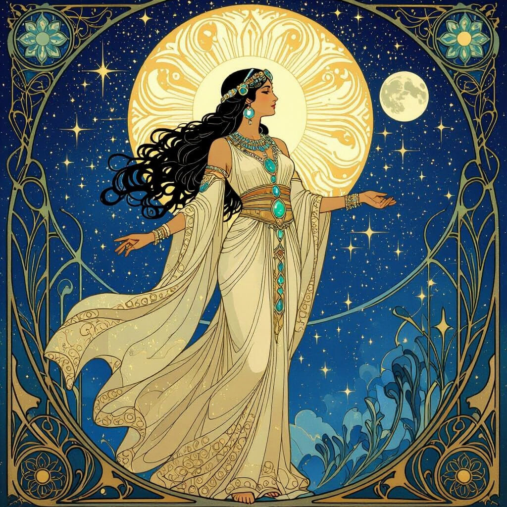 Ishtar: Assyrian Goddess of Celestial Stars