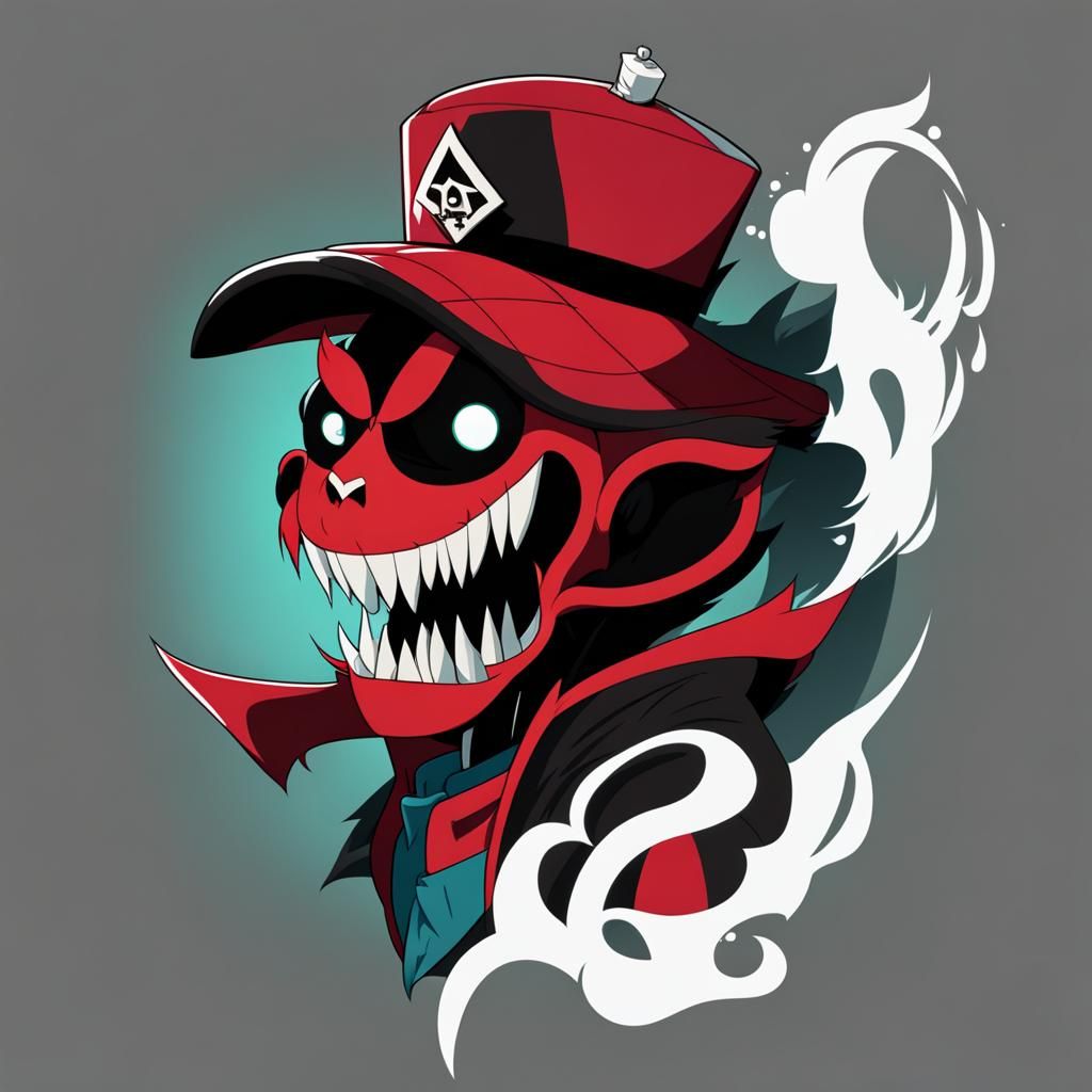 Alastor from Hazbin Hotel as a Human