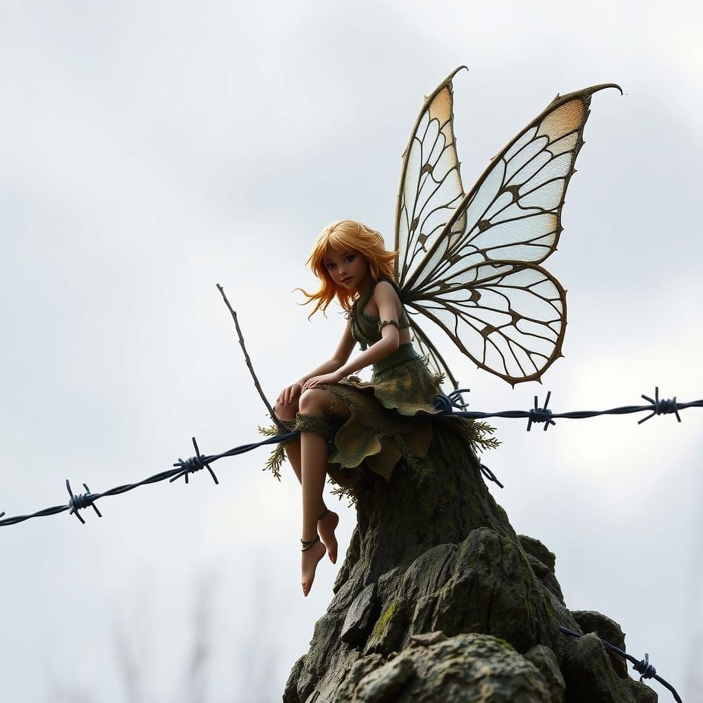 Barbed Wire Fairy: An AI Interpretation