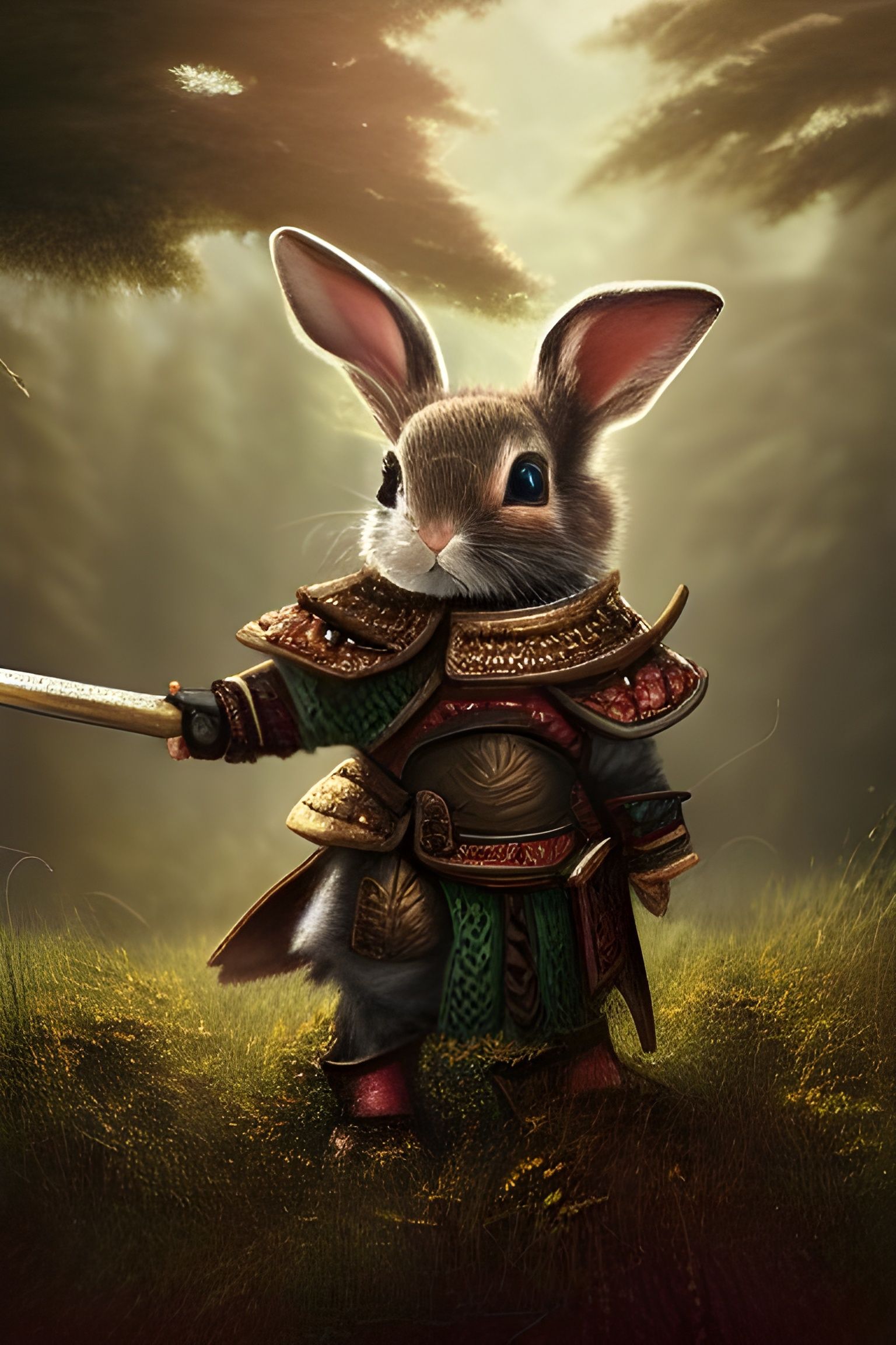 Cute Rabbit Knight Army present : Bruno Marchand