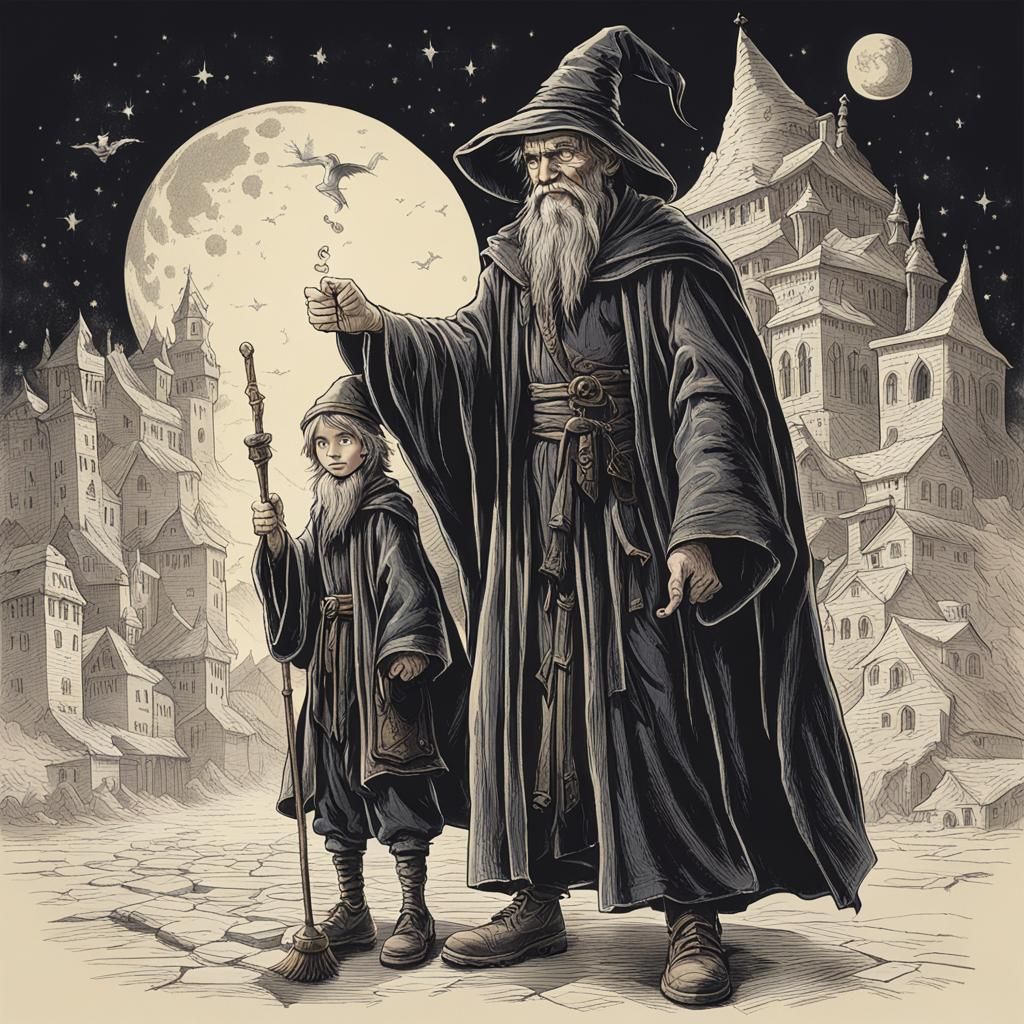 Sorcerer and Apprentice: A Magical Bond