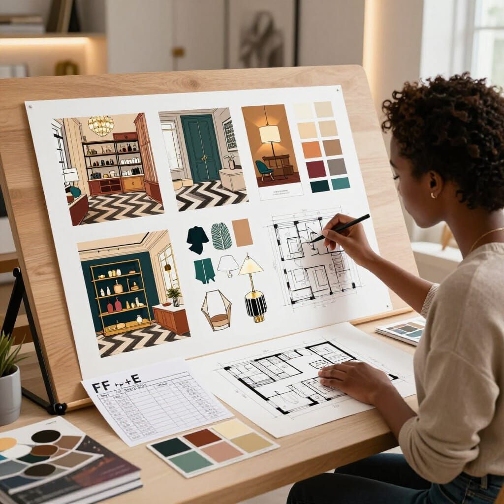 Black Female Interior Designer Creates High-End Retail Conce...