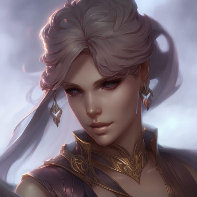 Temperance: A Virtue in Art Nouveau Style