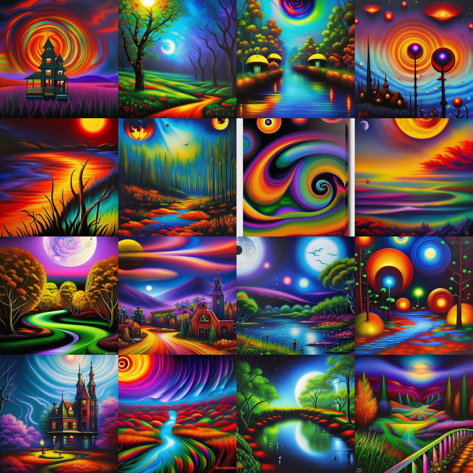 Cinematic Taco Bell in Neo-Impressionist Style