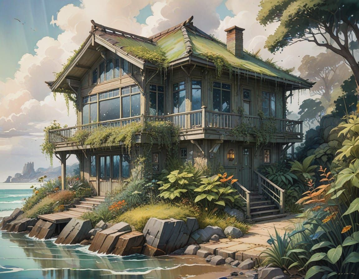 Seaside mansion