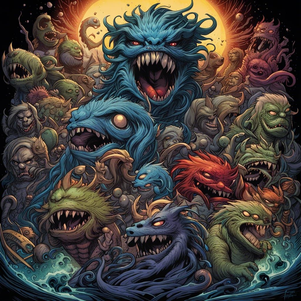 Monster Universe: Comic Book Art by Brooks and Mumford