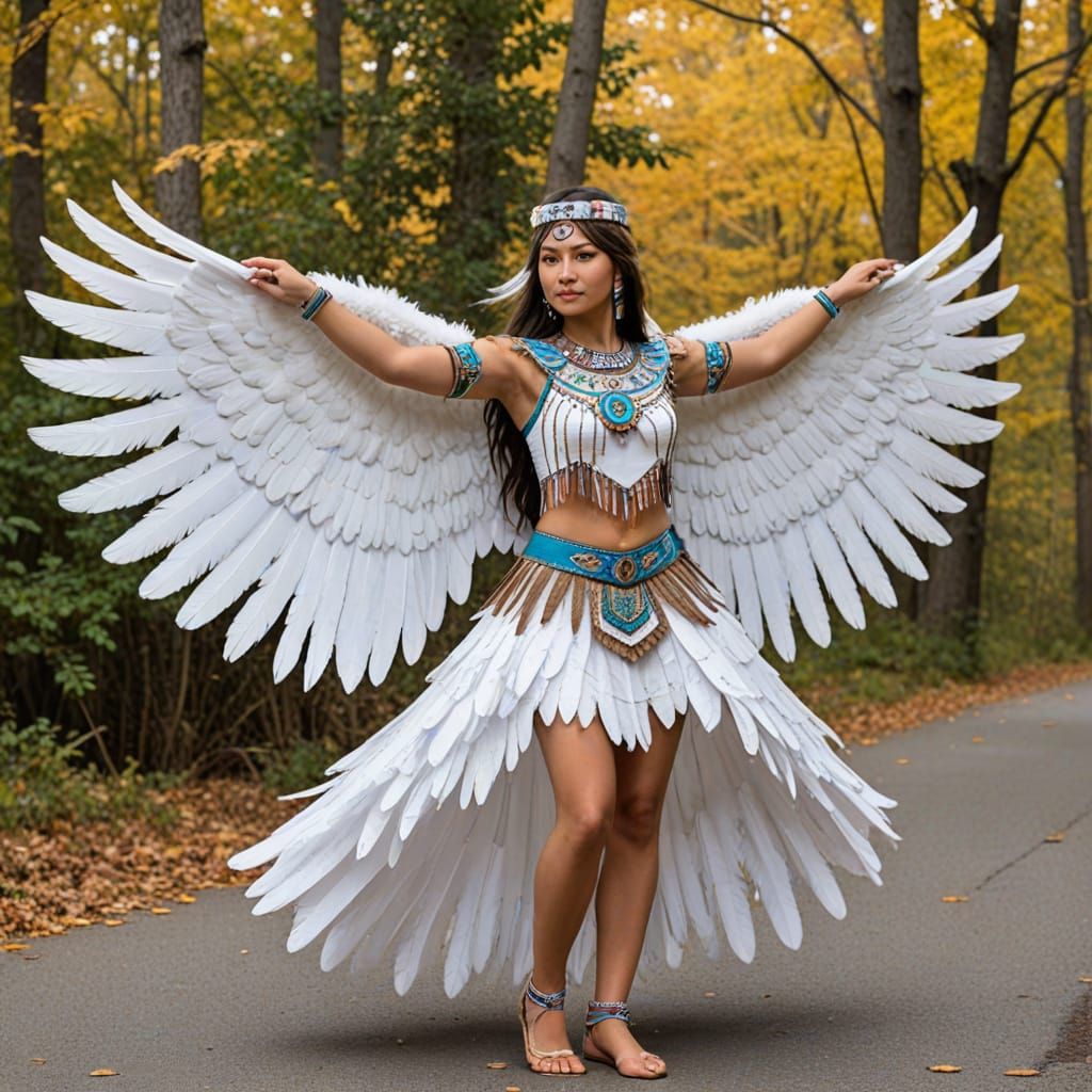 eagle bird costume
