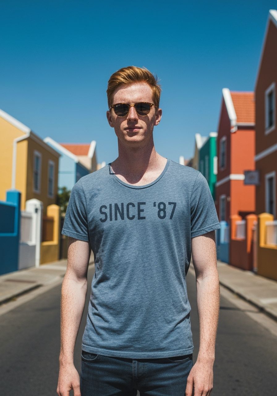 Ginger Man in Bo-Kaap Street, Instagram Style