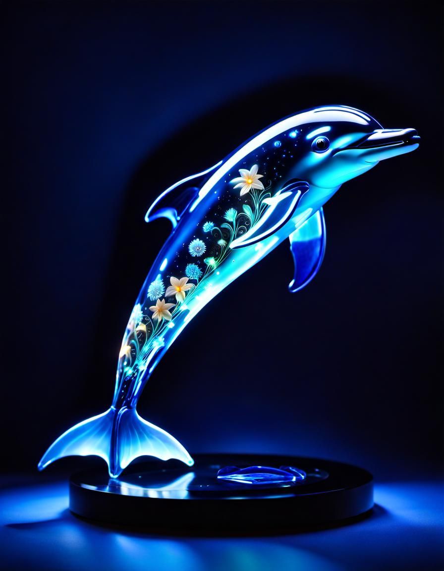 Glass Dolphins 3