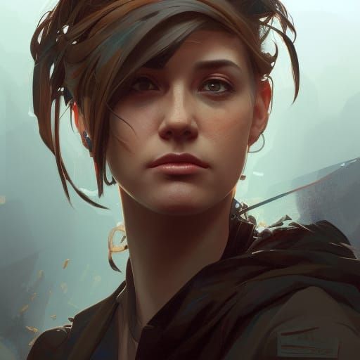 Traitor Portrait in Hyperdetailed Digital Art Style