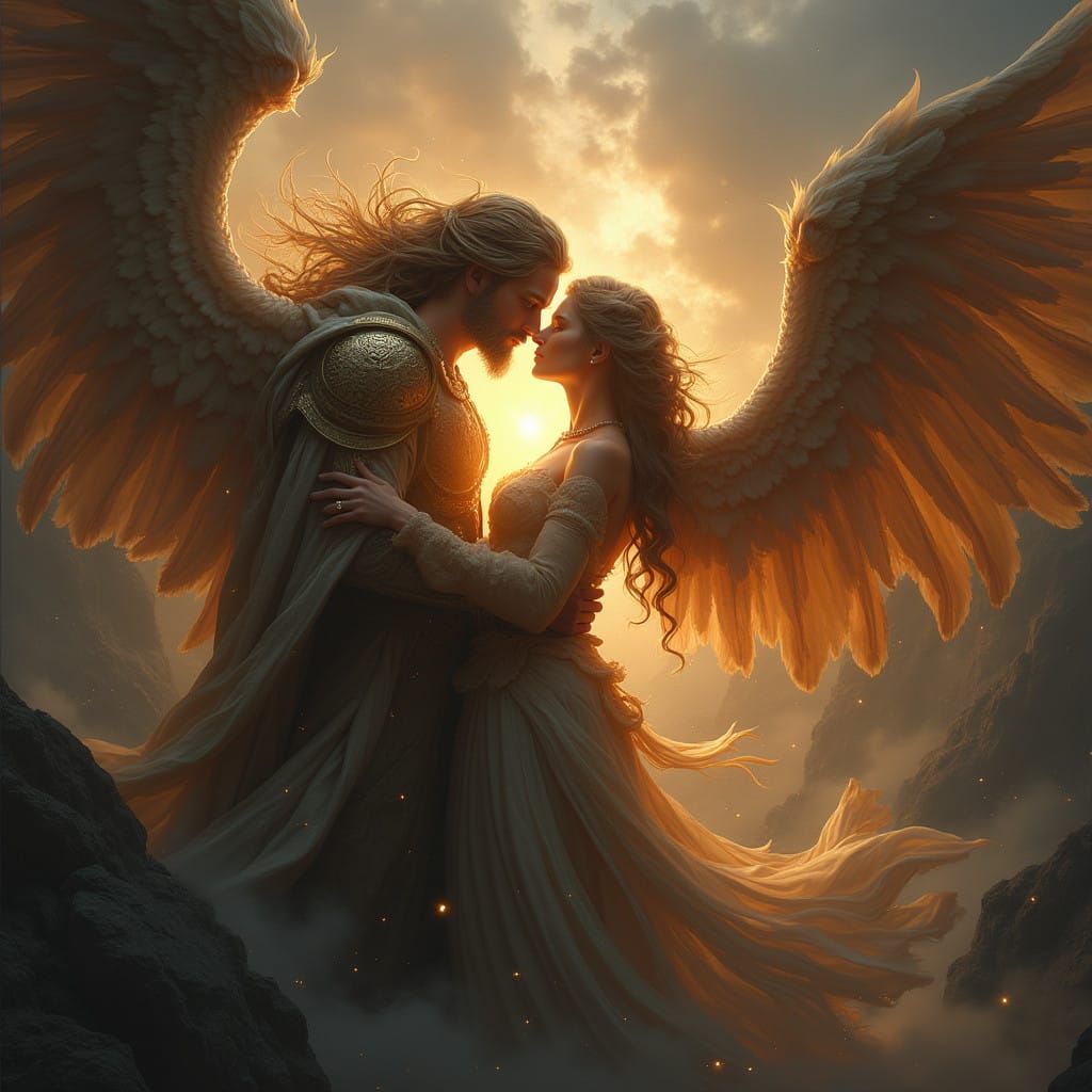 Angelic Love in a Cinematic Digital Landscape