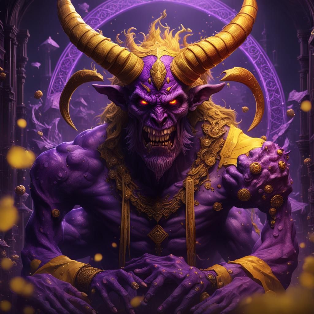 Fentanyl Demon: Dark Fantasy Concept Art